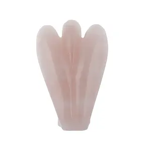 Schutzengel Rosenquarz, 02,5cm, in Pouch mit Beileger | Marco Schreier