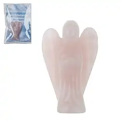 1013300717 Guardian Angel Rose Quartz, 7.5 cm (large), in pouch with insert | Marco Schreier