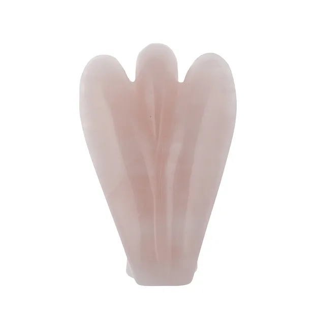 Schutzengel Rosenquarz, 06,0cm, in Pouch mit Beileger | Marco Schreier