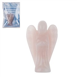 1013300718 Guardian Angel Rose Quartz, 6.0cm (medium), in pouch with insert | Marco Schreier