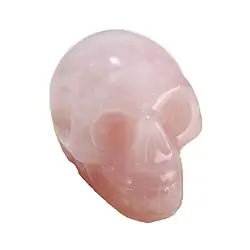 1013300795 Crystal skull Rose Quartz, 04cm, in gift box | wholesaler gems & healing stones