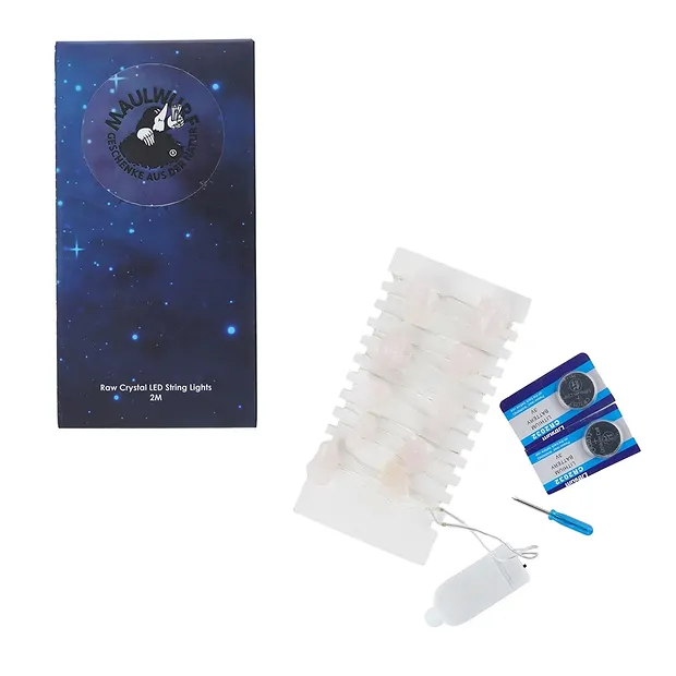 Cadena de luz de cristal Cuarzo rosa | Marco Schreier