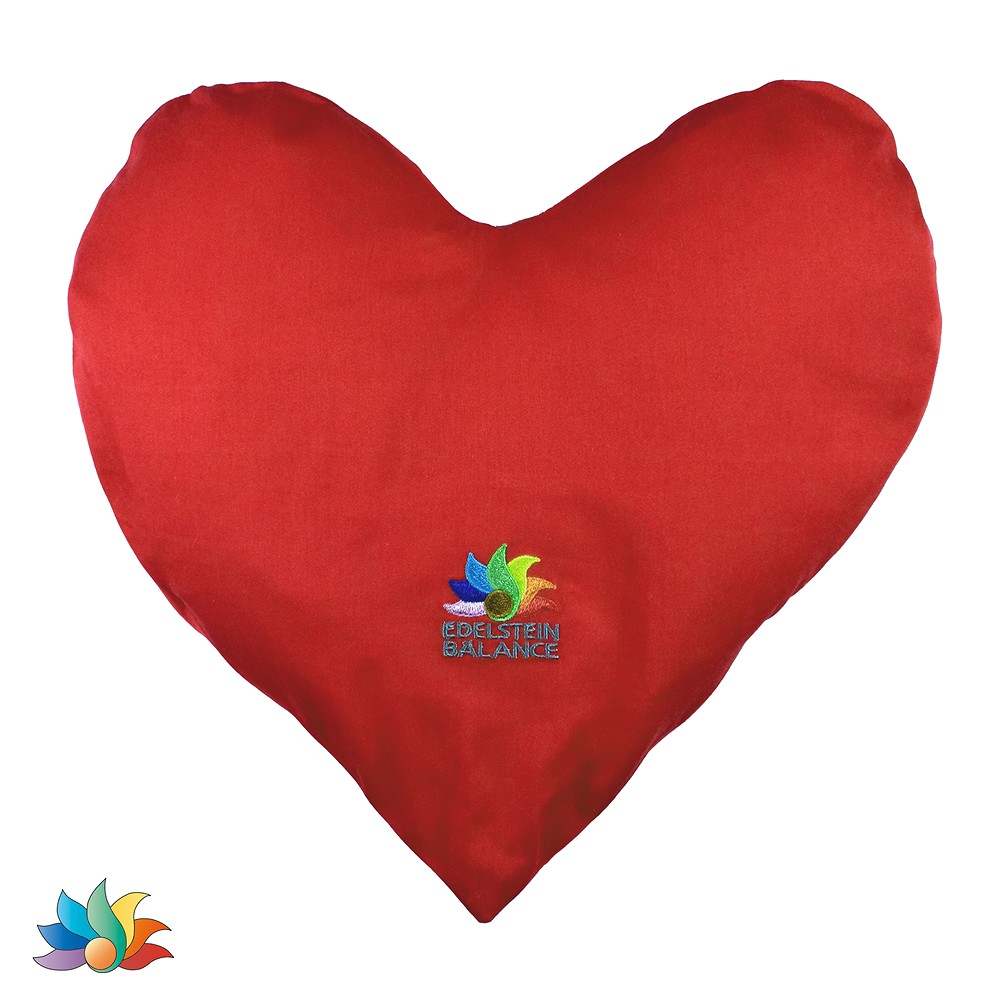 Set di cuscini con pietre preziose "Heart" (Quarzo rosa) | Marco Schreier