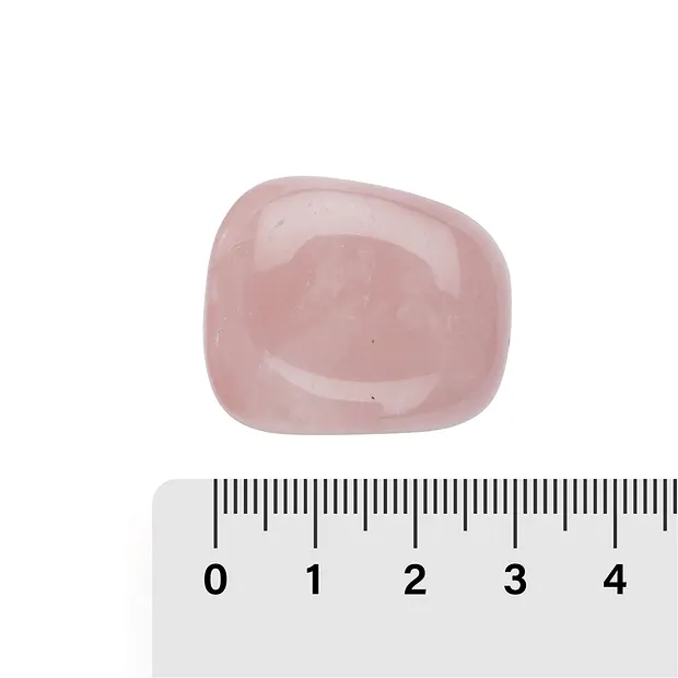 Refill pack of Tumbled Stones and stickers Rose Quartz (24 pcs./ PU) | Marco Schreier