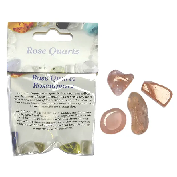 Petit paquet, Quartz rose, Pierres roulées, pour support au sol | Marco Schreier