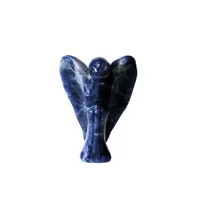 Angelo custode sodalite, 03,5 cm (mini), in astuccio con inserto | Marco Schreier