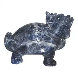 1014670501 Dragon turtle, Sodalite, 08,5cm | wholesaler gems, healing stones & jewelry