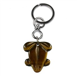 1015300624 Porte-clés Grenouille Oeil-de-tigre | Marco Schreier