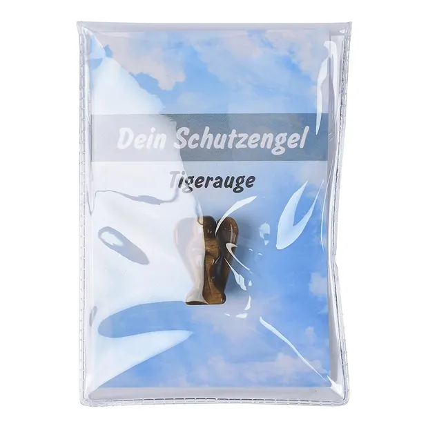 Guardian Angel Tiger's Eye, 2.3 cm (mini-mini), in pouch with insert | Marco Schreier