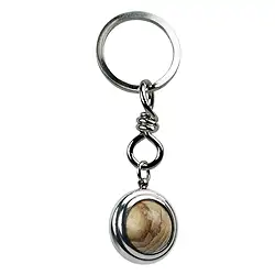 1016400609 Key Chain Ball Jasper (Landscape) | wholesaler gems, healing stones & jewelry