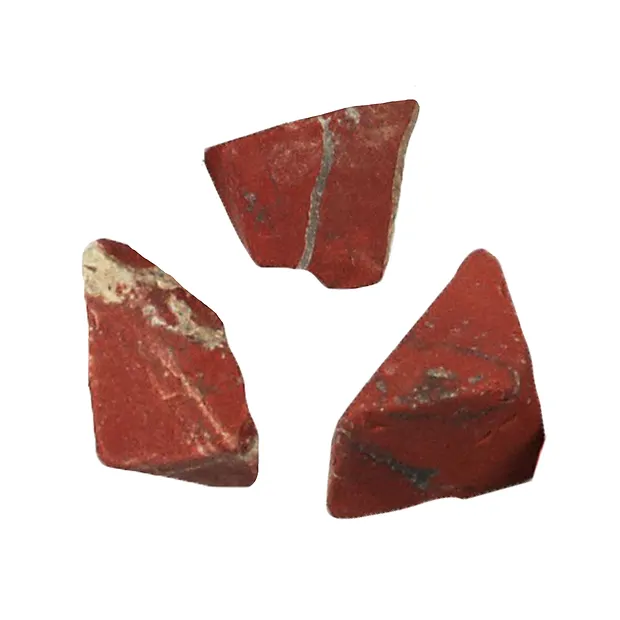 Wassersteine Jaspis (rot) in Metall-Geschenkdose | Marco Schreier