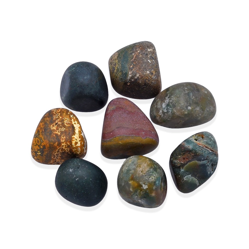 Wassersteine Ozeanjaspis in Geschenkdose | GH Edelsteine, Heilsteine & Schmuck