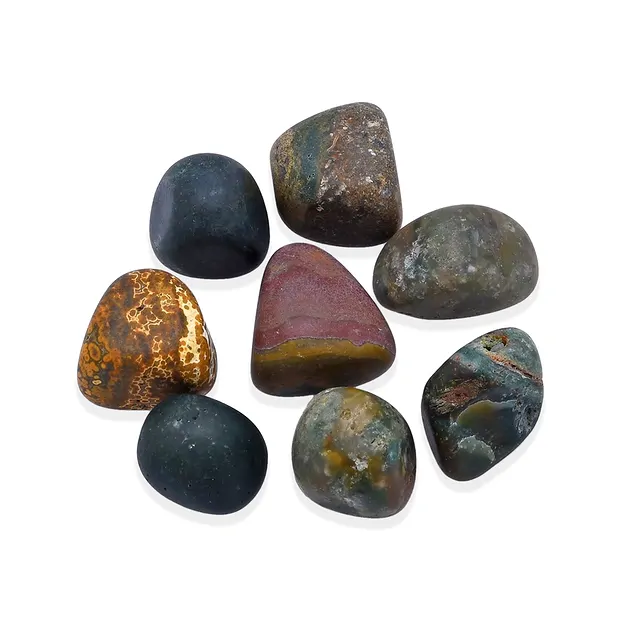 Wassersteine Ozeanjaspis in Geschenkdose | GH Edelsteine, Heilsteine & Schmuck