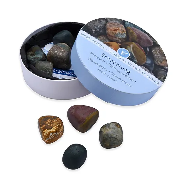 Water Stones Ocean Jasper in gift box | wholesale gems, healing stones & jewelry