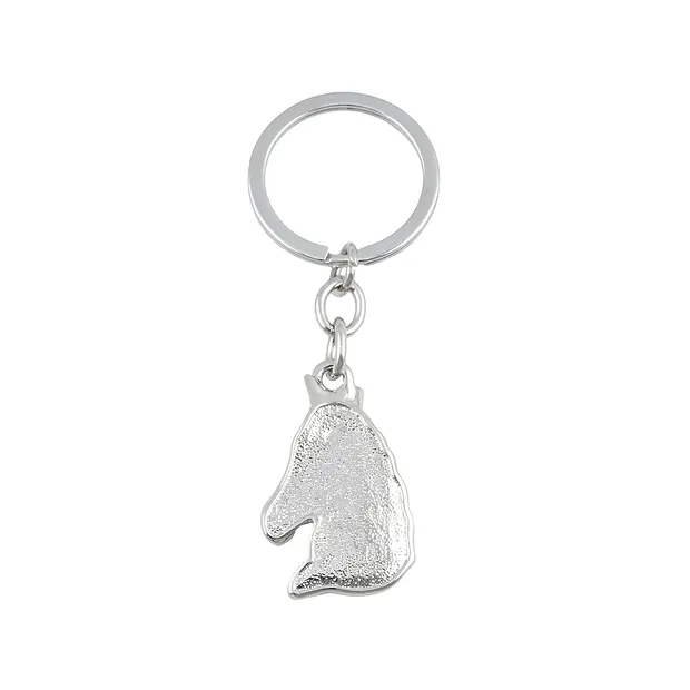 Key Chain Horse Head, Paua Shell | wholesaler gems, healing stones & jewelry