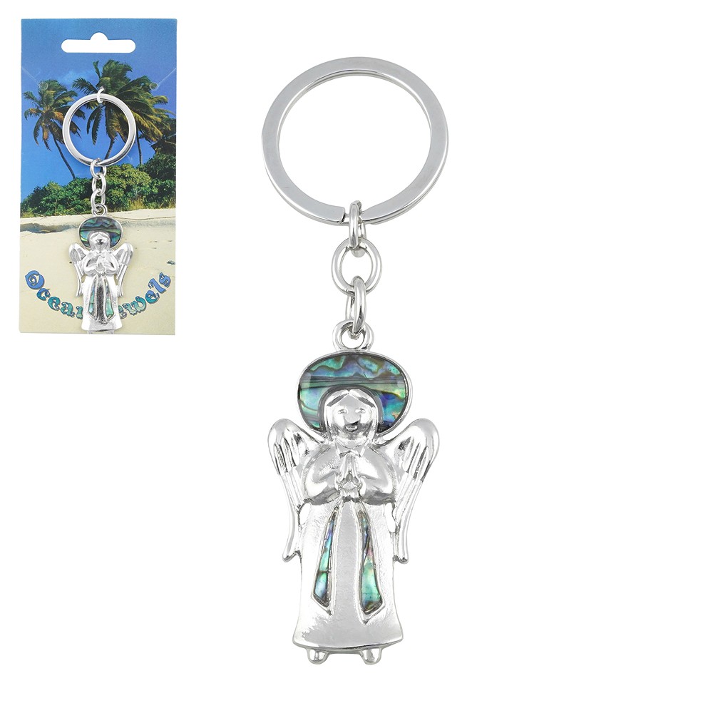 Llavero colgante Ángel de la guarda, Concha Paua | Marco Schreier