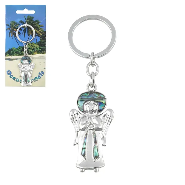 Schlüsselanhänger Schutzengel, Paua-Muschel | Edelsteine, Heilsteine & Schmuck