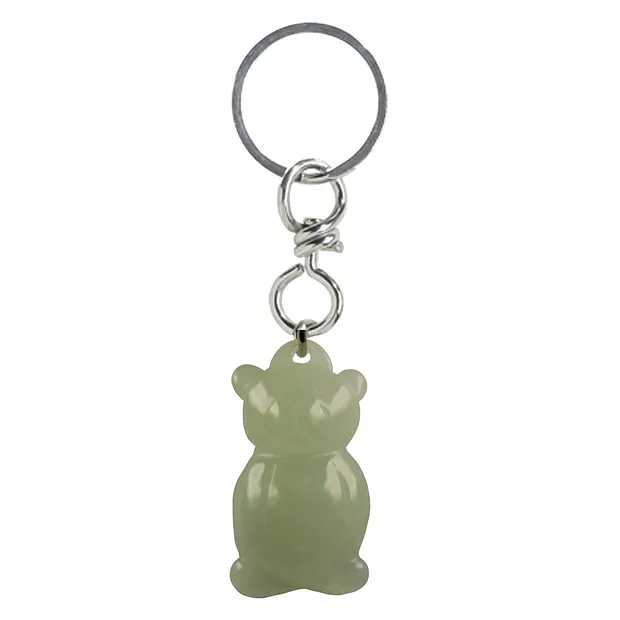 Schlüsselanhänger Teddy Serpentin (China Jade) | Marco Schreier