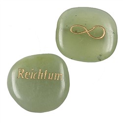 1018070601 Wish fulfillment stone "Wealth", Serpentine | wholesaler gems & healing stones
