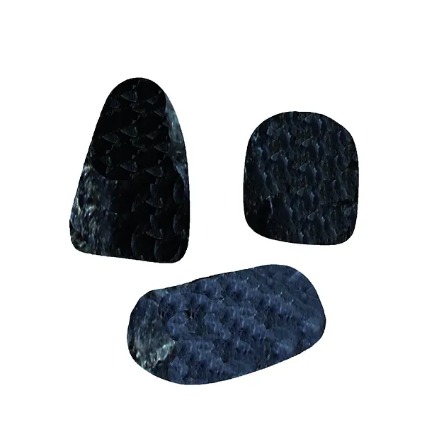 Water Stones Dumortierite in metal gift box | wholesaler gems & healing stones