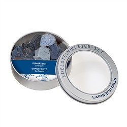 1018306206 Piedras de agua Dumortierita en caja metálica de regalo | Marco Schreier