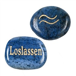 1018370601 Wish fulfillment stone "Letting go", Dumortierite | Marco Schreier