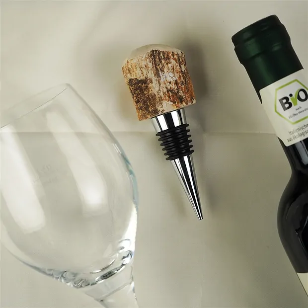 Cierre de botella de Madera petrificada | Marco Schreier
