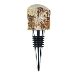 1018700001 Flaschen-Verschluss versteinertes Holz | Edelsteine, Heilsteine & Schmuck-Handel