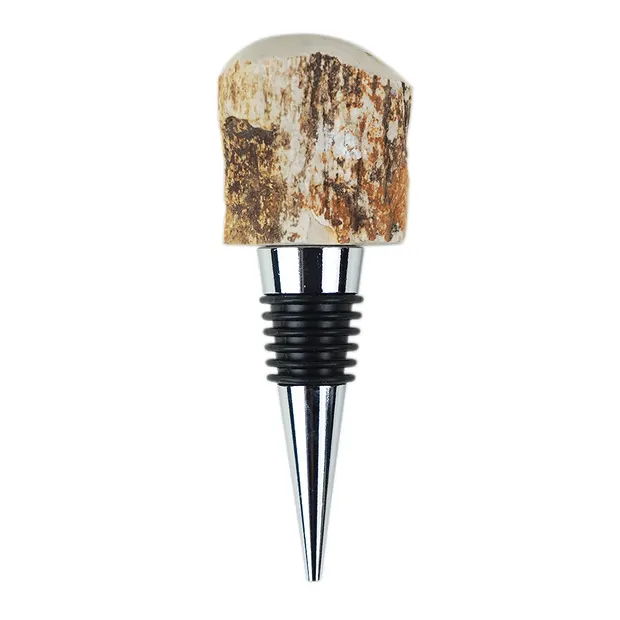 Flaschen-Verschluss versteinertes Holz | Edelsteine, Heilsteine & Schmuck-Handel