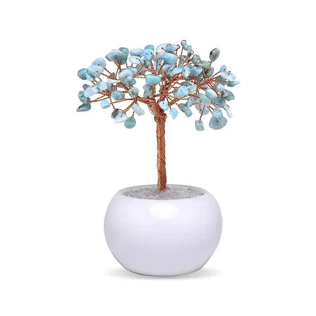 Geldbaum Larimar, 13cm | Schreier Großhändler Edelsteine, Heilsteine & Schmuck