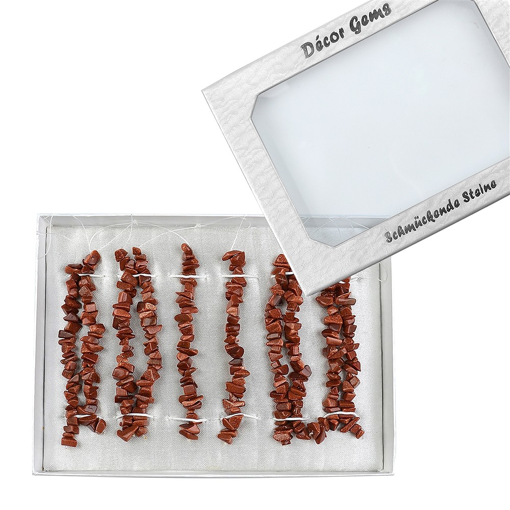 Cordons décoratifs, Verre aventuriné (verre synt.) (10 pcs/UV) Prix spécial ! | Marco Schreier