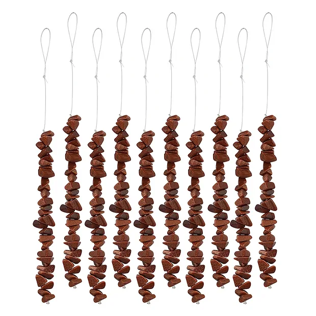 Cordons décoratifs, Verre aventuriné (verre synt.) (10 pcs/UV) Prix spécial ! | Marco Schreier