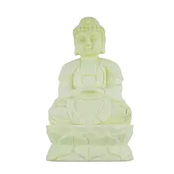 1021173501 Gravur Buddha, Zitronen-Chrysopras, 13cm | GH Edelsteine, Heilsteine & Schmuck