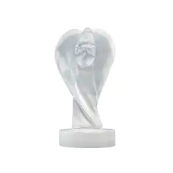 1028900715 Incisione cuore angelo selenite (bianco), 11 cm | Marco Schreier