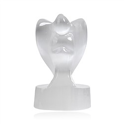 1028903783 Engraving Guardian Angel Selenite (white), 11cm | gems, healing stones & jewelry