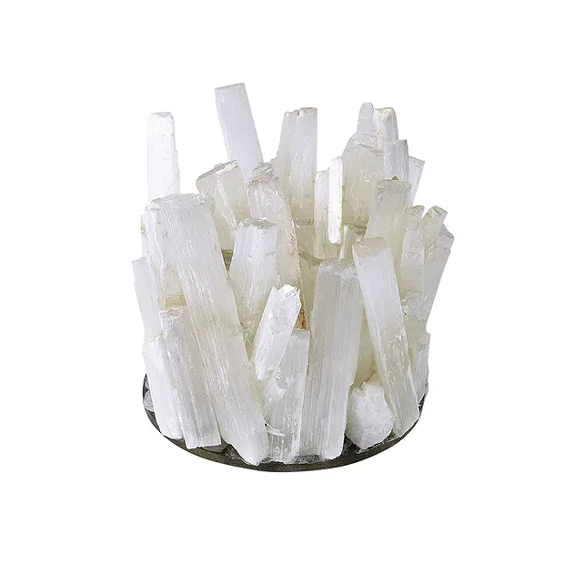 Tealight selenite sticks white | minerals trade - gems, healing stones & jewelry