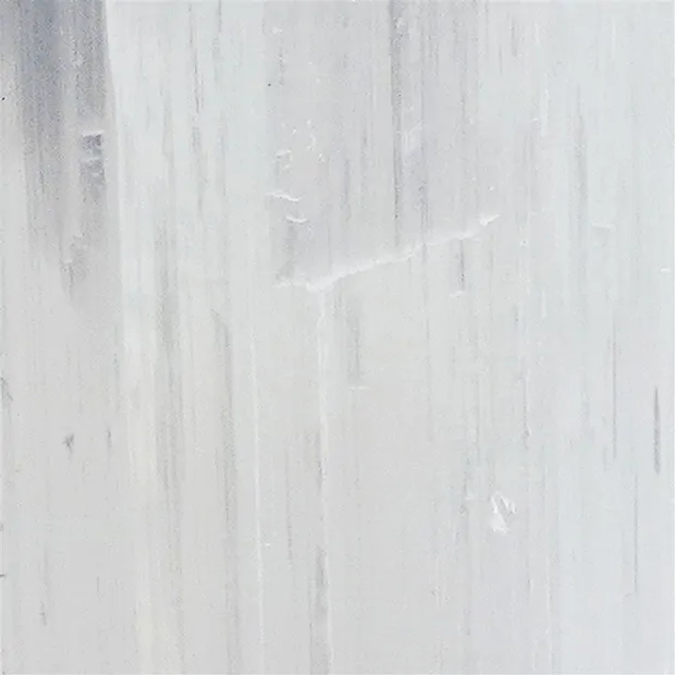 Portacandelitas selenita torre blanco, 14cm | Marco Schreier