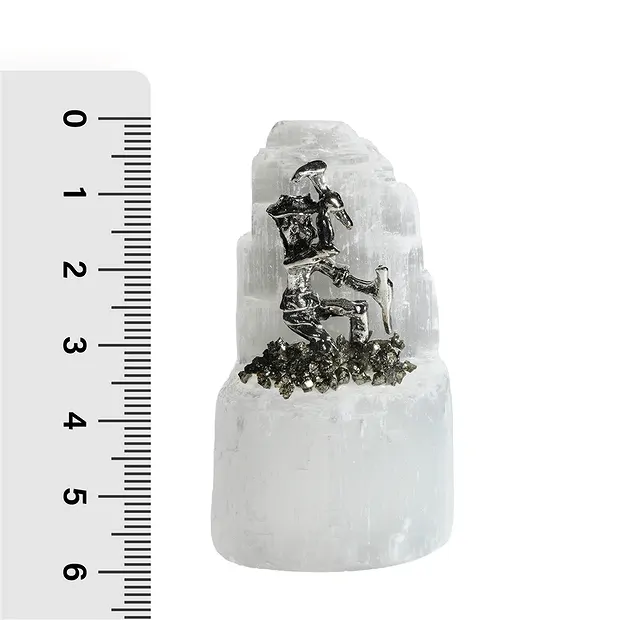 Cristal Sélénite, différents mineurs, 6cm (8 pcs/UC) | Marco Schreier