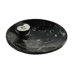1030003503 Goniatite bowl, round, 15cm | Schreier wholesale; gems, healing stones & jewelry