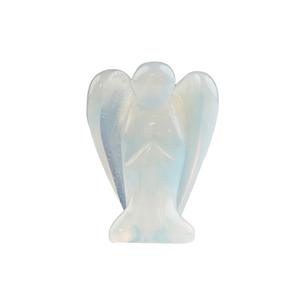 Guardian Angel opal glass (synt.), 02.5cm (mini-mini), in pouch with insert | Marco Schreier