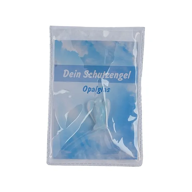 Guardian Angel opal glass (synt.), 02.5cm (mini-mini), in pouch with insert | Marco Schreier