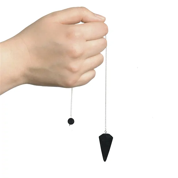 Pendulum Shungite (stab.) | Schreier - wholesaler gems, healing stones & jewelry