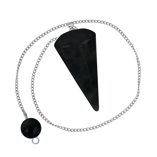 Pendulum Shungite (stab.) | Schreier - wholesaler gems, healing stones & jewelry