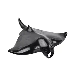 1043203724 Gravur Rochen, Schungit (stab.), 4,5cm | Edelsteine, Heilsteine & Schmuck-Handel