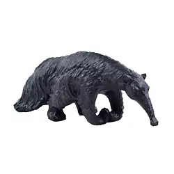 1043203727 Engraving anteater, Shungite, 12.5cm | wholesaler gems, healing stones & jewelry