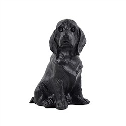 1043203738 Gravure chien (Setter irlandais), Shungite, 4,0cm | Marco Schreier