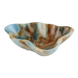 1047803405 Ciotola in aragonite (blu) 15 x 10 cm | grossista gemme e pietre curative