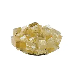 1049605007 Bougie à chauffe-plat Calcite (jaune-brun) | Marco Schreier