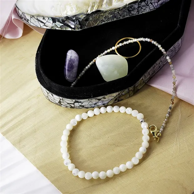 Dose Muschel (Pseudodon), 17-18 x 10cm | Edelsteine, Heilsteine & Schmuck-Handel