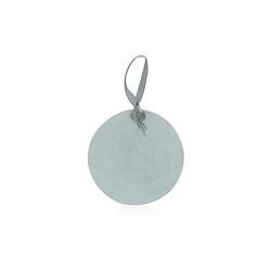 1061401525 Decorative pendant capiz shell circle white, 5cm (24 pcs./ PU)  | Marco Schreier